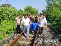 Pejalan Kaki di Cisaat Sukabumi Tewas Tertabrak Kereta Api