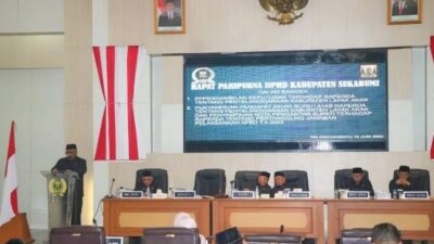 Rapat Paripurna DPRD Sukabumi, Raperda Kabupaten Layak Anak (KLA) di Setujui Jadi Perda