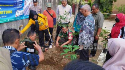 Gerakan Penanaman Pohon Diikuti Forkopimcam Cibitung, Usaha Kurangi Pemanasan Global