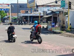 Sudah 2 Pekan Lamanya, Lampu Lalulintas di Perempatan Pusat Kota Palabuhanratu Rusak, Masyarakat Khawatir Terjadi Kecelakaan