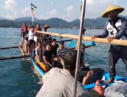 Terombang – ambing, Kapal Berpenumpang WNA Cina dan NTT Ditemukan di Laut Sukabumi