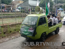 Ratusan Warga Surade Ikuti Pawai Ta’Aruf Tingkat Kecamatan Surade