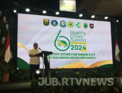 Ucapan Selamat Datang Bupati Sukabumi pada Peserta Healthy Cities Summit 2024