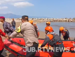 Korban Tenggelam di Pantai Cisolok Sukabumi, Akhirnya ditemukan Tim SAR Gabungan