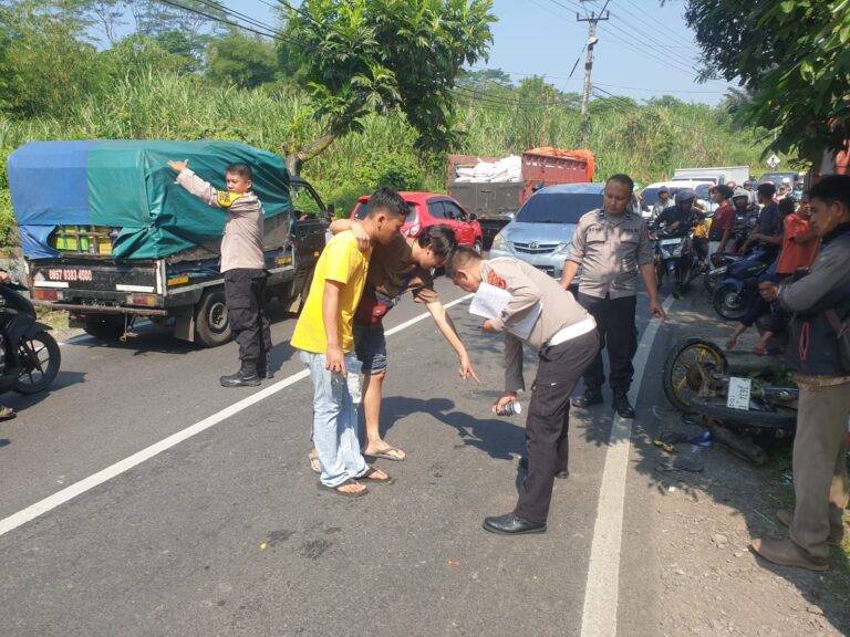 Kecelakaan Maut di Jalan Pelabuhan II: Dua Motor Terlibat, Satu Pengendara Tewas di Tempat