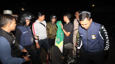 Tim Patroli Presisi Polres Sukabumi Kota Tangkap Pemuda Bawa Celurit di Terminal Lama