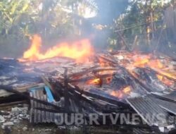 Sijago Merah Sisakan Abu, Pasca Memakan Rumah Semi Permanen di Tegalbuleud