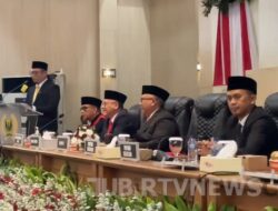 Orang Serikat Buruh Duduki Pimpinan Sementara DPRD Kabupaten Sukabumi 2024-2029