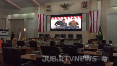 Paripurna Dengarkan Pidato Kenegaraan Presiden RI. Ketua DPRD Kab. Sukabumi Sementara Singgung Gen Z