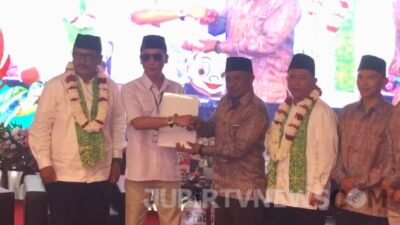 Asep Japar-Andreas, Paslon Pertama yang Resmi Daftar Pilkada Kabupaten Sukabumi 2024