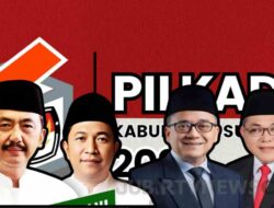 Asep Japar-Andreas dan Iyos Somantri-Zainul akan mendaftar ke KPU Kabupaten Sukabumi di Jam yang Sama