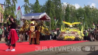 Festival Bunga 2024, Karnaval Mobil Hias Meriahkan Hari Jadi Kabupaten Sukabumi Ke-154