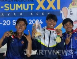 Atlet Kabupaten Sukabumi Raih Medali Emas di Ajang PON XXI Aceh-Sumut 2024