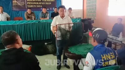 Peduli Ekosistem Laut, Dadang Hermawan Awasi Penggunaan Jaring Apollo