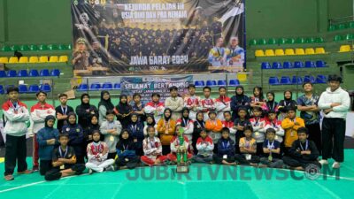 Tim Pencak Silat Kabupaten Sukabumi Raih Juara Umum Ketiga di Kejurda Pelajar III Jawa Barat