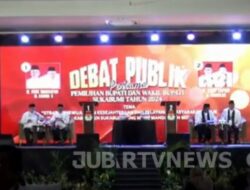 Iyos-Zainul dan Asep Japar-Andreas Adu Strategi Tingkatkan UMKM & Koperasi di Debat Pilkada Kabupaten Sukabumi 2024