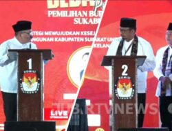 Debat Kedua Paslon Pilkada Kabupaten Sukabumi akan Dilaksanakan 22 November 2024, Berikut Keterangan KPUD