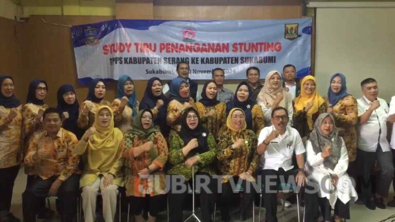 Stunting Kabupaten Sukabumi Turun, DPPKB Dikunjungi TPPS Serang untuk Study Tiru