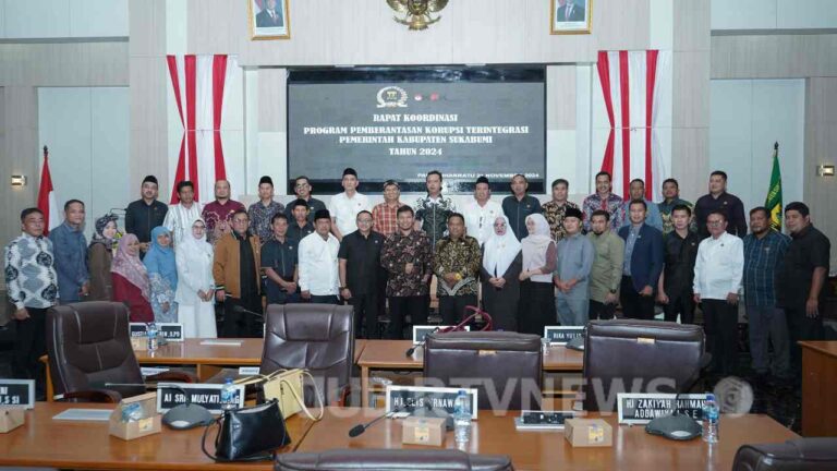 KPK dan DPRD Kabupaten Sukabumi Gelar Rapat Koordinasi, Cegah Praktik Korupsi
