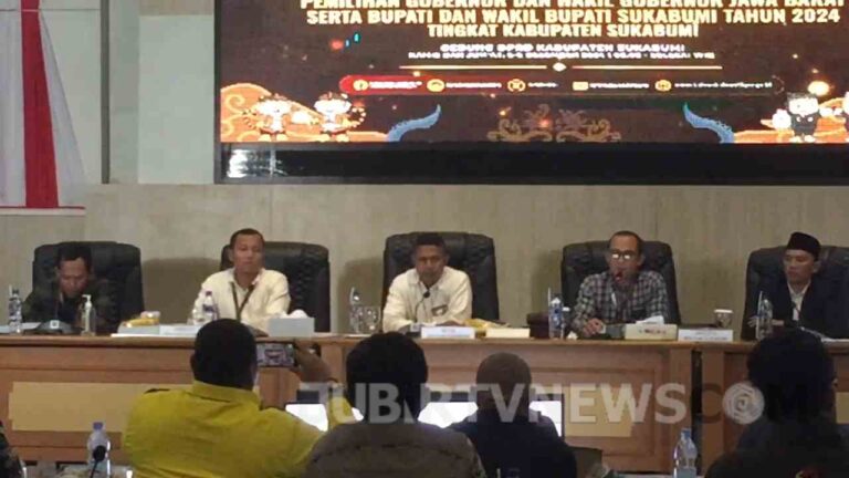 Hasil Pleno KPU Kabupaten Sukabumi, Asep Japar-Andreas Raih Suara Terbanyak