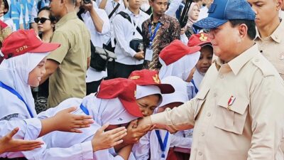 Prabowo Target Semua Anak Kebagian Makan Bergizi Gratis di Akhir 2025, Dananya?