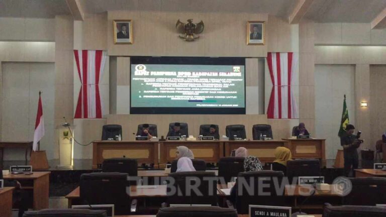 Pesan Bupati di Rapur Raperda Prakarsa DPRD Sukabumi Tahun 2025