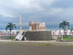 Landmark Karanghawu Beach Rusak Karena Angin, Dispar Pertimbangkan Desain Baru