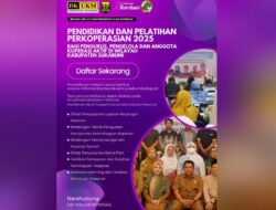 Yuk Daftar! DKUKM Sukabumi Buka Pendidikan dan Pelatihan Perkoperasian 2025