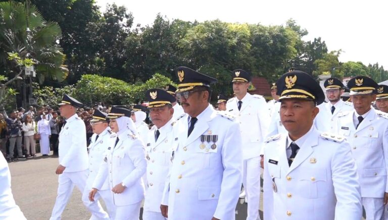 Dilantik Prabowo Subianto, Asep Japar-Andreas Resmi Pimpin Kabupaten Sukabumi
