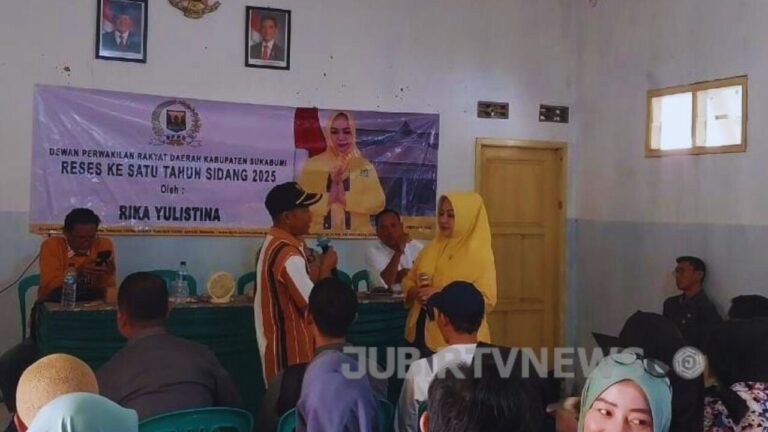 Dewan Rika Miris akan Kondisi Desa Sukarame Cisolok pada Reses I DPRD Kabupaten Sukabumi 2025