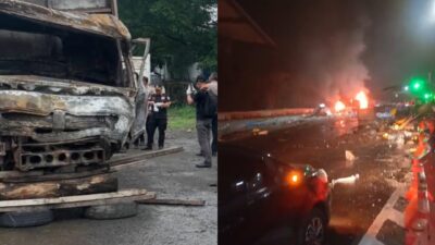 Polisi Tetapkan Sopir Truk Galon Jadi Tersangka Kecelakaan Maut di Gerbang Tol Ciawi