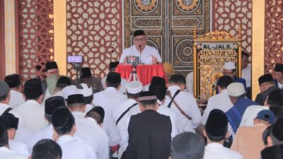 Dibuka Bupati Sukabumi, Ribuan Peserta Ikuti Khotmil Quran di Masjid Al-Jalil Surade