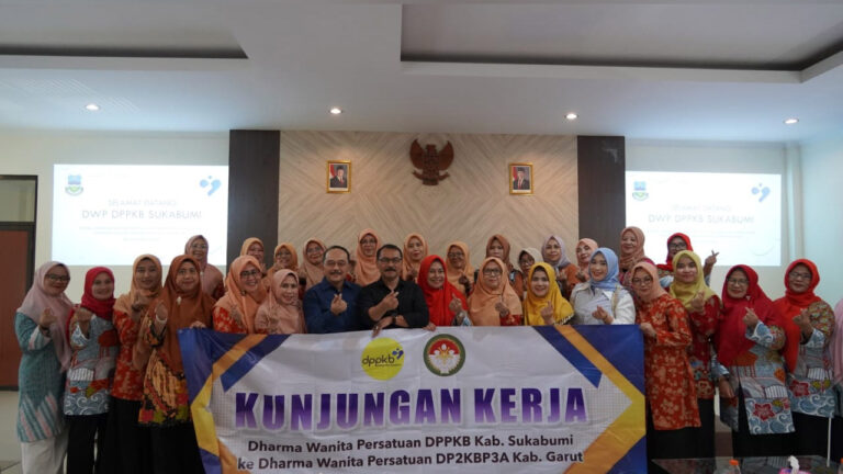 DWP DPPKB Kabupaten Sukabumi Perkuat Silaturahmi dan Sinergi dengan DWP DPPKBPPA Garut