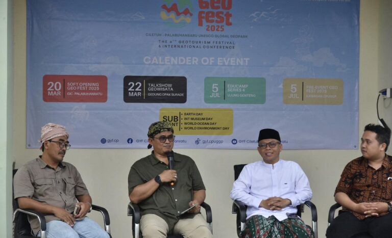 Langkah Strategis Penguatan Geowisata Berkelanjutan, Dispar Kabupaten Sukabumi Dukung GEOFEST 2025