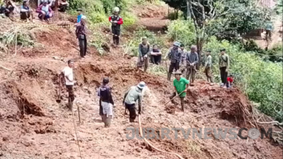 Tim SAR Terus Cari 3 Korban Hilang Akibat Longsor di Lengkong Sukabumi