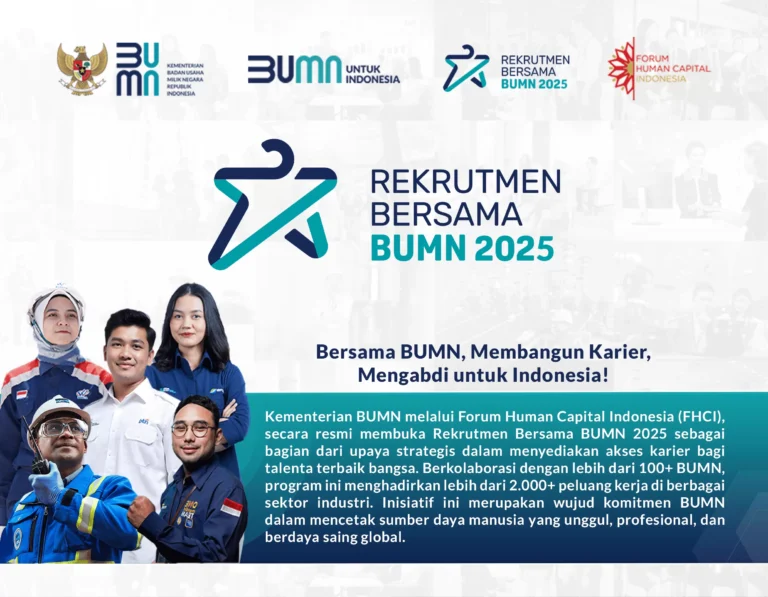 Rekrutmen BUMN 2025 Resmi Dibuka, Begini Cara Daftarnya