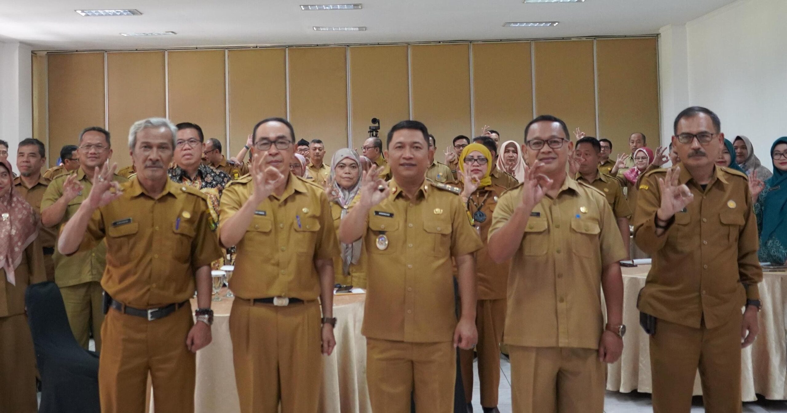 Suasana Rapat Koordinasi (Rakor) TPPS Kabupaten Sukabumi. | Foto: Ist