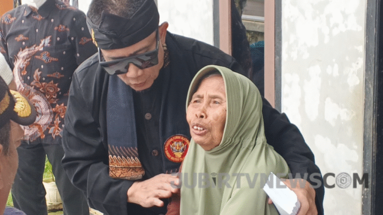 Forum RT RW Jampangkulon Berbagi Santunan untuk Yatim Piatu dan Jompo