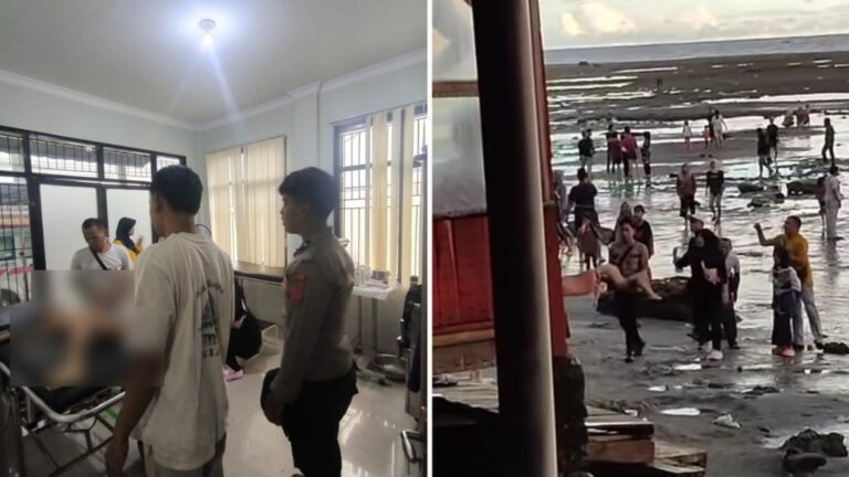 Lepas Pengawasan Ortu, Bocah 6 Tahun Tewas Tenggelam di Kubangan Air Pantai Minajaya Sukabumi