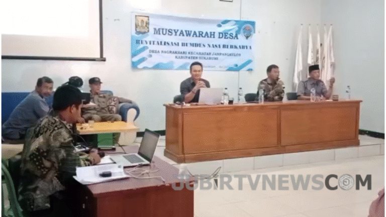 Revitalisasi BUMDes, Pemdes Nagraksari Sukabumi Tunjuk Pengurus Baru