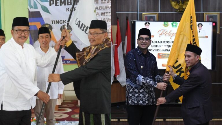 Menuju MTQH ke-39 Jawa Barat, Kabupaten dan Kota Sukabumi Resmi Lepas Kafilah Terbaiknya