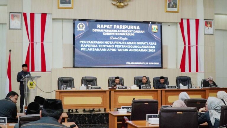 Pemkab Sukabumi Laporkan APBD 2024 ke DPRD, Berikut Keterangannya