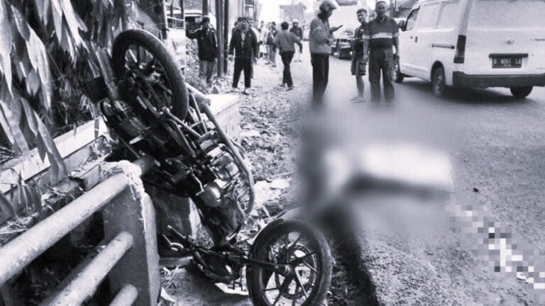 Kecelakaan Maut di Sukalarang Sukabumi, Pemotor Tewas Terlindas Kendaraan Roda 4