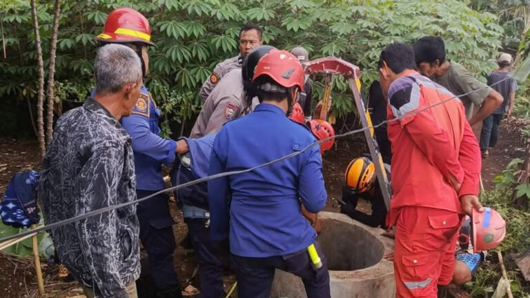 Terperosok ke Sumur, Bocah 3 Tahun Tewas di Nagrak Sukabumi