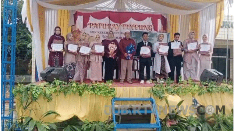 Sederhana dan Tanpa Biaya, SMK Kesehatan Medika Husada Jampangkulon Gelar Perpisahan
