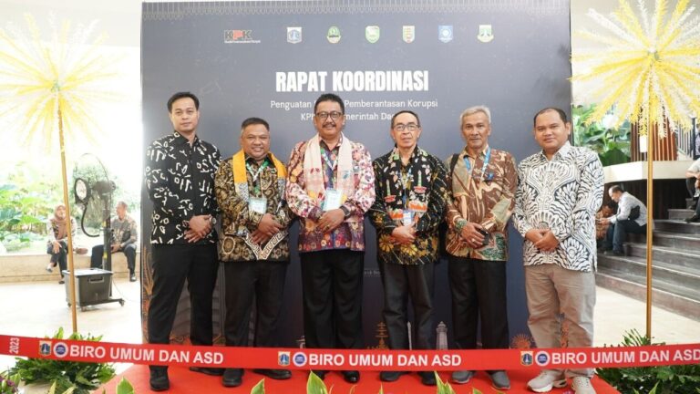 Hadir Bersama Bupati, Ketua DPRD Sukabumi Tegaskan Dukungan terhadap Pemberantasan Korupsi di Rakor KPK