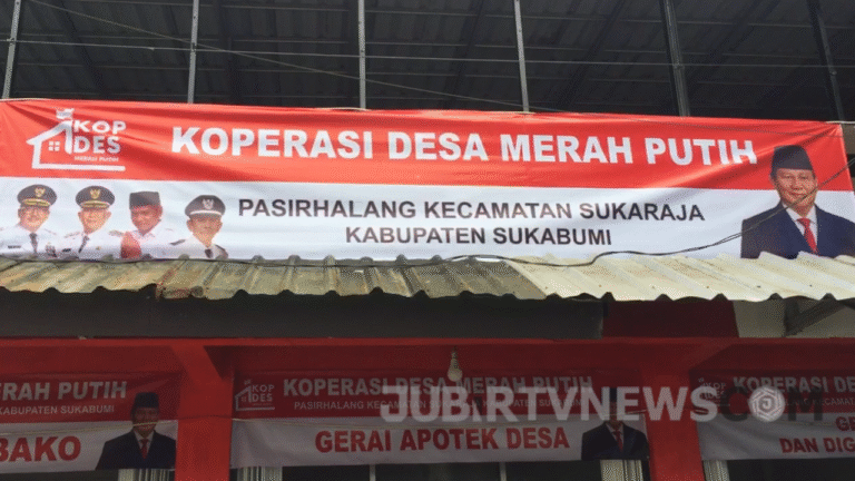 Koperasi Merah Putih Desa Pasirhalang Resmi Beroperasi, Bupati Sukabumi Apresiasi Kesiapannya