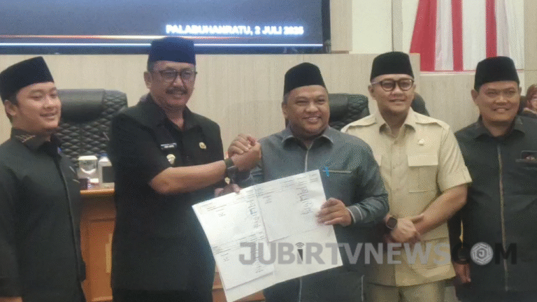 Raperda Pembentukan Dana Cadangan Pilkada Sukabumi 2029 Disahkan, Ini Jumlah yang Harus Dialokasikan