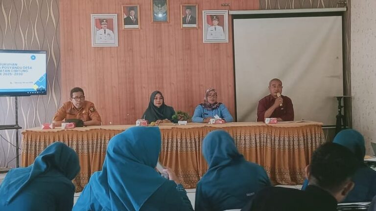Pelantikan Tim Pembina Posyandu di Cibitung Sukabumi, Perkuat 6 Standar Layanan Minimal