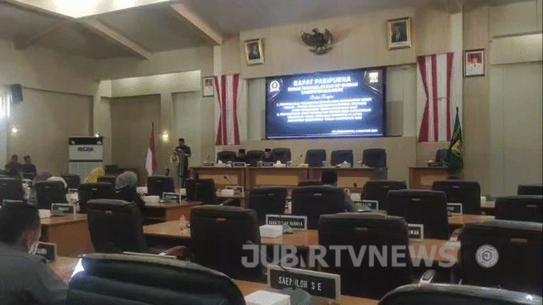 Rapat Paripurna DPRD Kabupaten Sukabumi ke-30, Bahas APBD Perubahan 2025 dan KUA-PPAS 2026